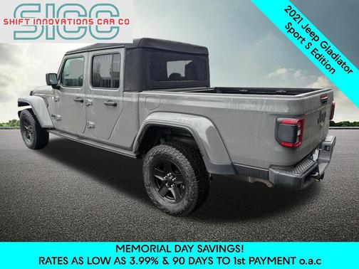 Sting-Gray Clearcoat 2021 Jeep Gladiator Sport S