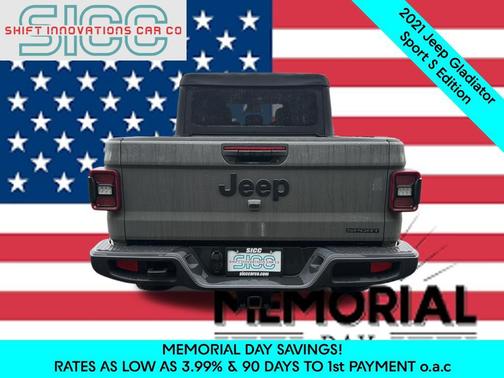 Sting-Gray Clearcoat 2021 Jeep Gladiator Sport S