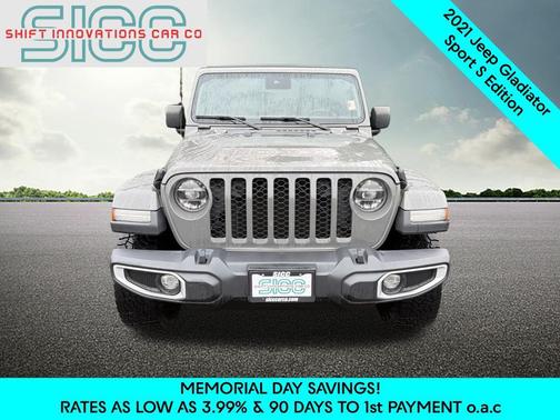 Sting-Gray Clearcoat 2021 Jeep Gladiator Sport S