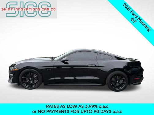 Shadow Black 2021 Ford Mustang GT
