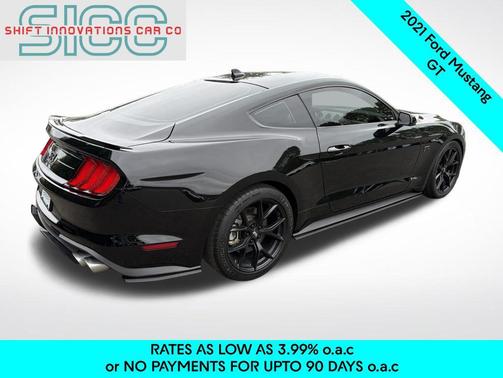 Shadow Black 2021 Ford Mustang GT