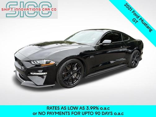Shadow Black 2021 Ford Mustang GT