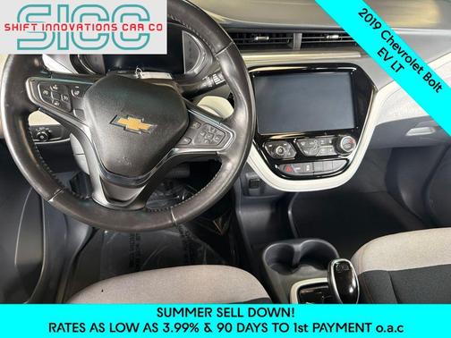 Mosaic Black Metallic 2019 Chevrolet Bolt EV LT