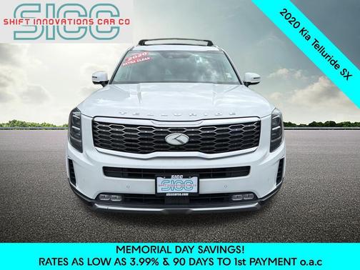 Snow White Pearl 2020 Kia Telluride SX