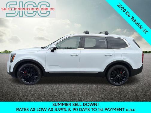 Snow White Pearl 2020 Kia Telluride SX