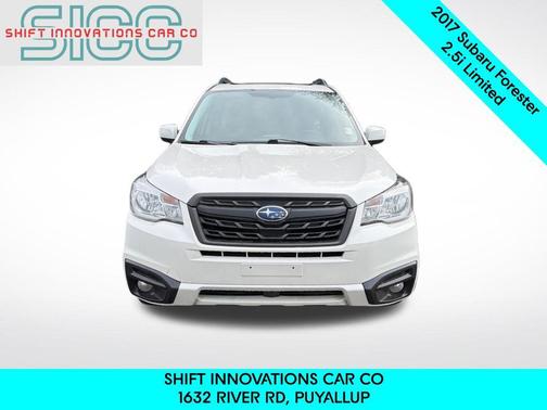 Crystal White Pearl 2017 Subaru Forester 2.5i Limited