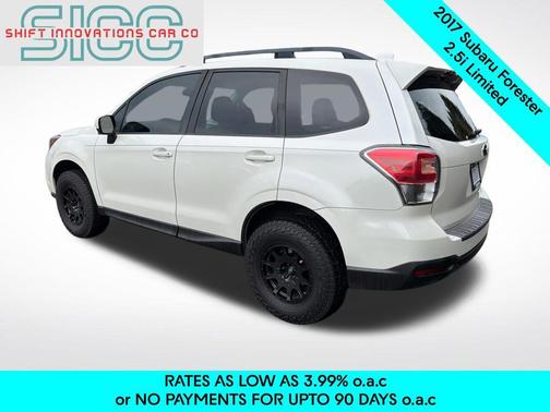 Crystal White Pearl 2017 Subaru Forester 2.5i Limited