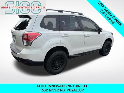 Crystal White Pearl 2017 Subaru Forester 2.5i Limited