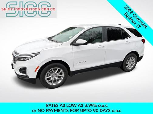 Summit White 2022 Chevrolet Equinox 1LT