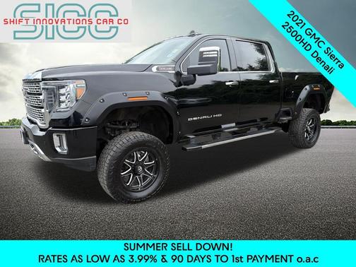 Onyx Black 2021 GMC Sierra 2500 Denali