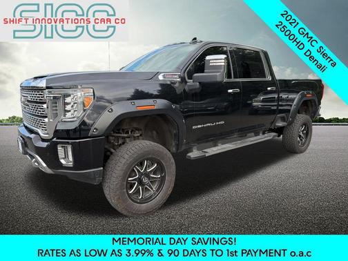 Onyx Black 2021 GMC Sierra 2500 Denali