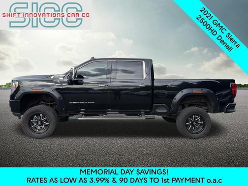 Onyx Black 2021 GMC Sierra 2500 Denali