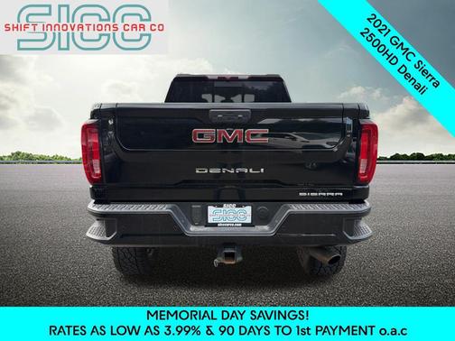 Onyx Black 2021 GMC Sierra 2500 Denali