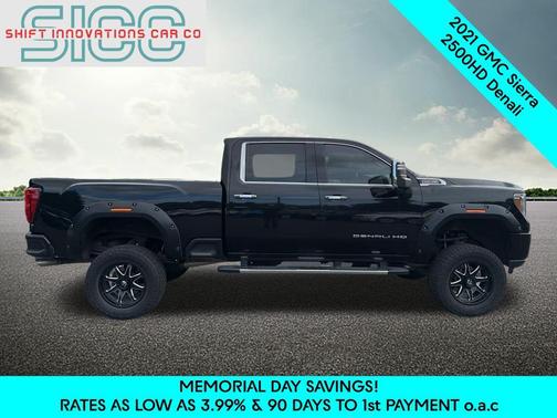 Onyx Black 2021 GMC Sierra 2500 Denali