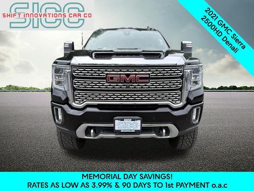 Onyx Black 2021 GMC Sierra 2500 Denali