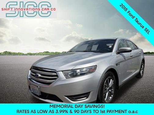 Ingot Silver Metallic 2015 Ford Taurus SEL