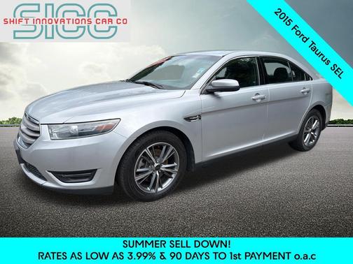 Ingot Silver Metallic 2015 Ford Taurus SEL