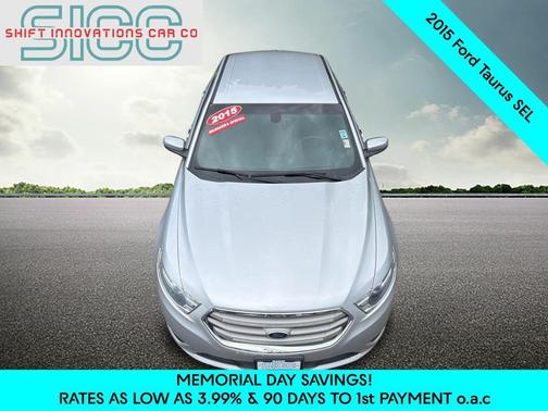 Ingot Silver Metallic 2015 Ford Taurus SEL