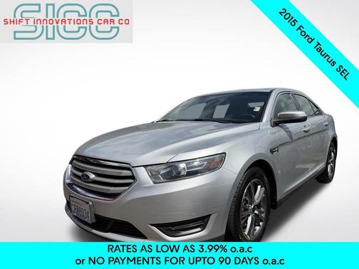 Ingot Silver Metallic 2015 Ford Taurus SEL