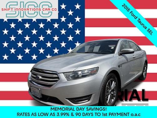 Ingot Silver Metallic 2015 Ford Taurus SEL