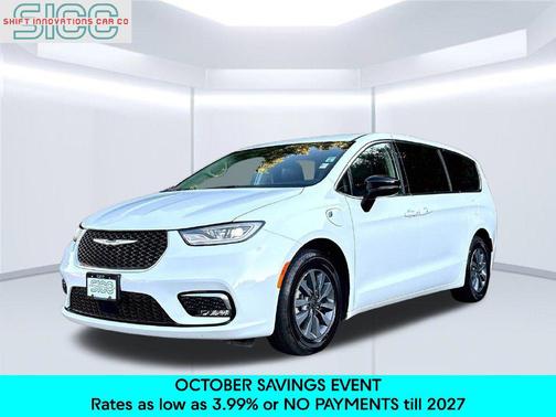 Bright White Clearcoat 2024 Chrysler Pacifica Hybrid Select