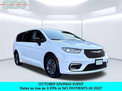 Bright White Clearcoat 2024 Chrysler Pacifica Hybrid Select