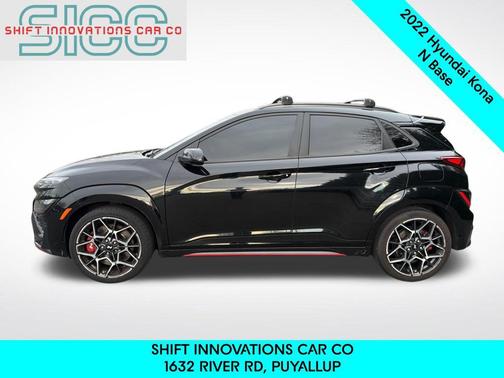 Ultra Black 2022 Hyundai Kona N Base