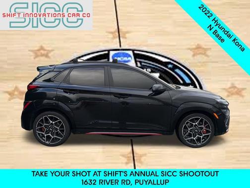 Ultra Black 2022 Hyundai Kona N Base