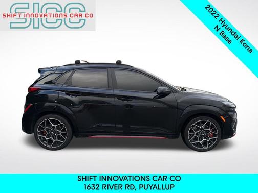 Ultra Black 2022 Hyundai Kona N Base