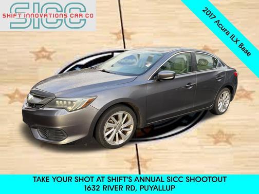 Modern Steel Metallic 2017 Acura ILX AcuraWatch Plus Package