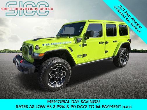 Limited Edition Gecko Clear Coat 2021 Jeep Wrangler Unlimited 4xe Rubicon