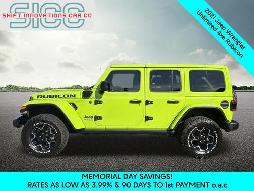 Limited Edition Gecko Clear Coat 2021 Jeep Wrangler Unlimited 4xe Rubicon