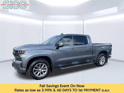 Satin Steel Metallic 2019 Chevrolet Silverado 1500 High Country