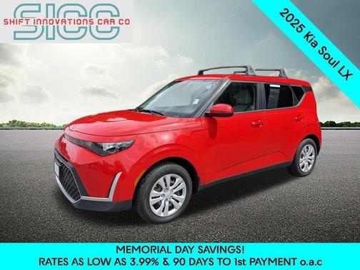Inferno Red 2025 Kia Soul LX
