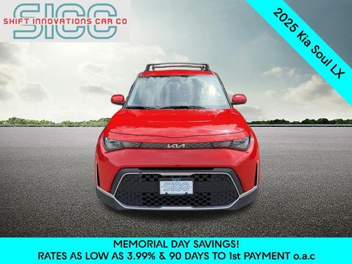 Inferno Red 2025 Kia Soul LX