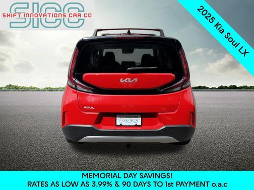 Inferno Red 2025 Kia Soul LX
