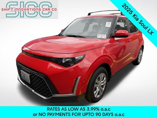 Inferno Red 2025 Kia Soul LX