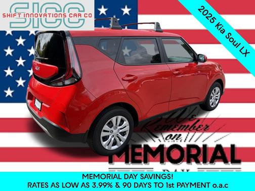 Inferno Red 2025 Kia Soul LX