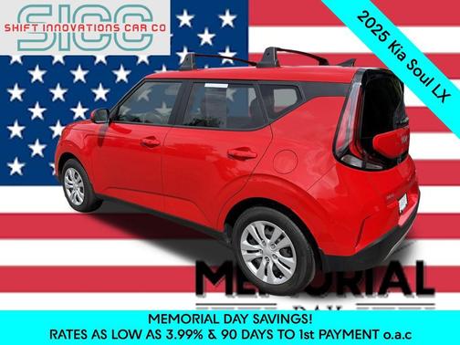 Inferno Red 2025 Kia Soul LX