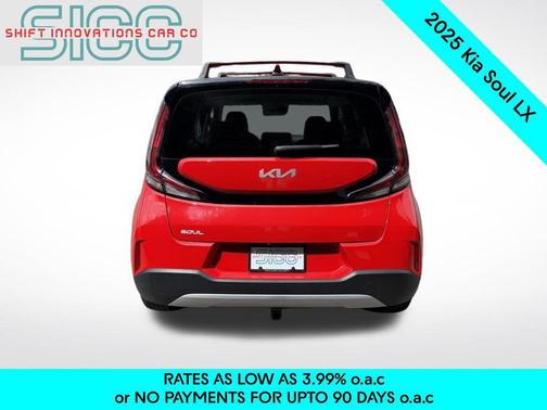Inferno Red 2025 Kia Soul LX