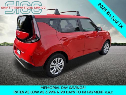 Inferno Red 2025 Kia Soul LX