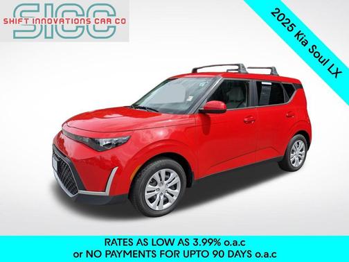 Inferno Red 2025 Kia Soul LX