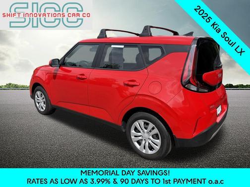 Inferno Red 2025 Kia Soul LX
