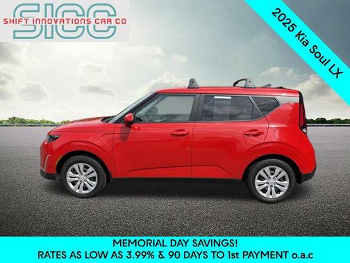 Inferno Red 2025 Kia Soul LX