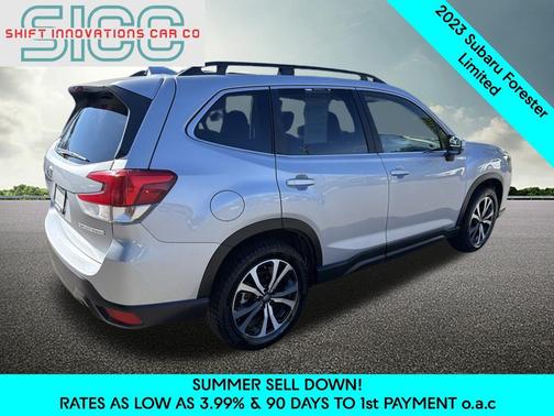 Ice Silver Metallic 2023 Subaru Forester Limited