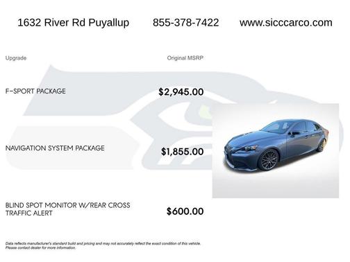 2015 Lexus IS 250 Base