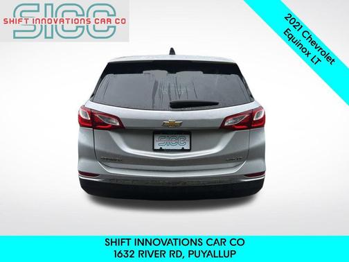 Silver Ice Metallic 2021 Chevrolet Equinox 1LT