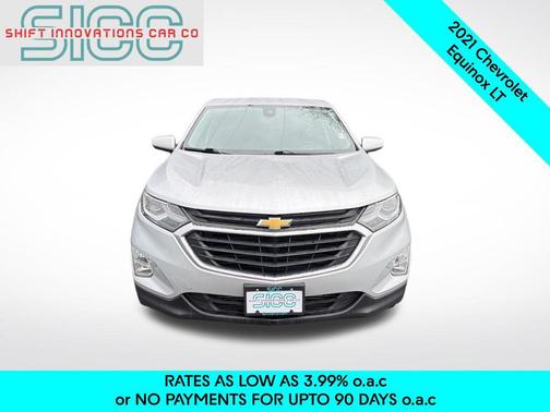 Silver Ice Metallic 2021 Chevrolet Equinox 1LT