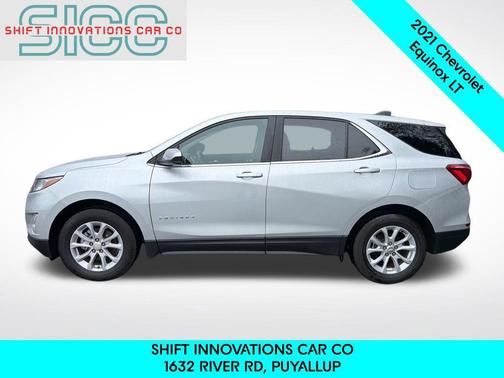 Silver Ice Metallic 2021 Chevrolet Equinox 1LT