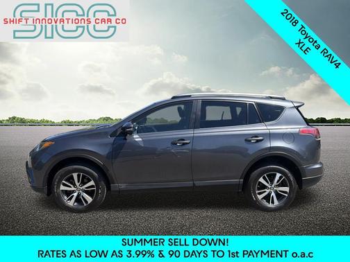 Magnetic Gray Metallic 2018 Toyota RAV4 XLE
